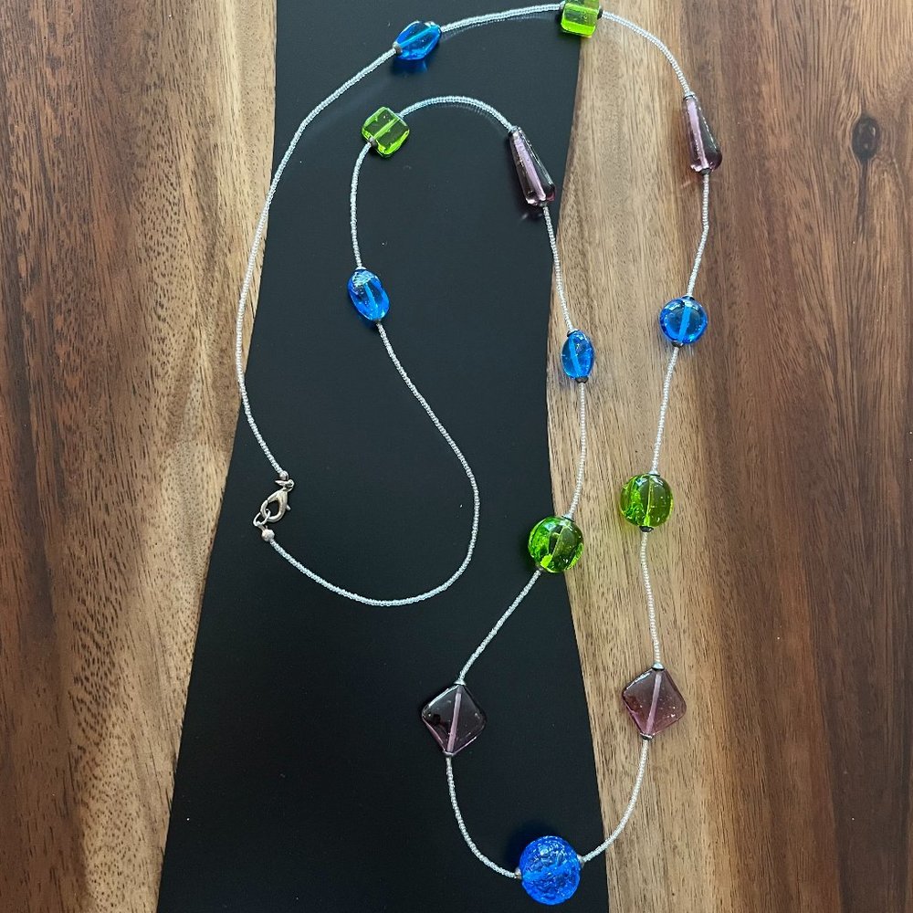 Murano Glass 45 inch Necklace